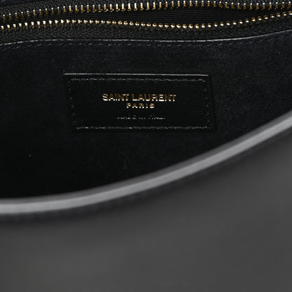 Saint Laurent Smooth Calfskin Le 5 A 7 Hobo Black 6 of 10