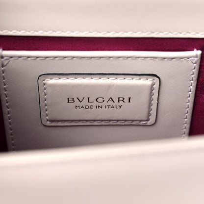 Bulgari Calfskin Serpenti Forever Crossbody Bag White 6 of 11
