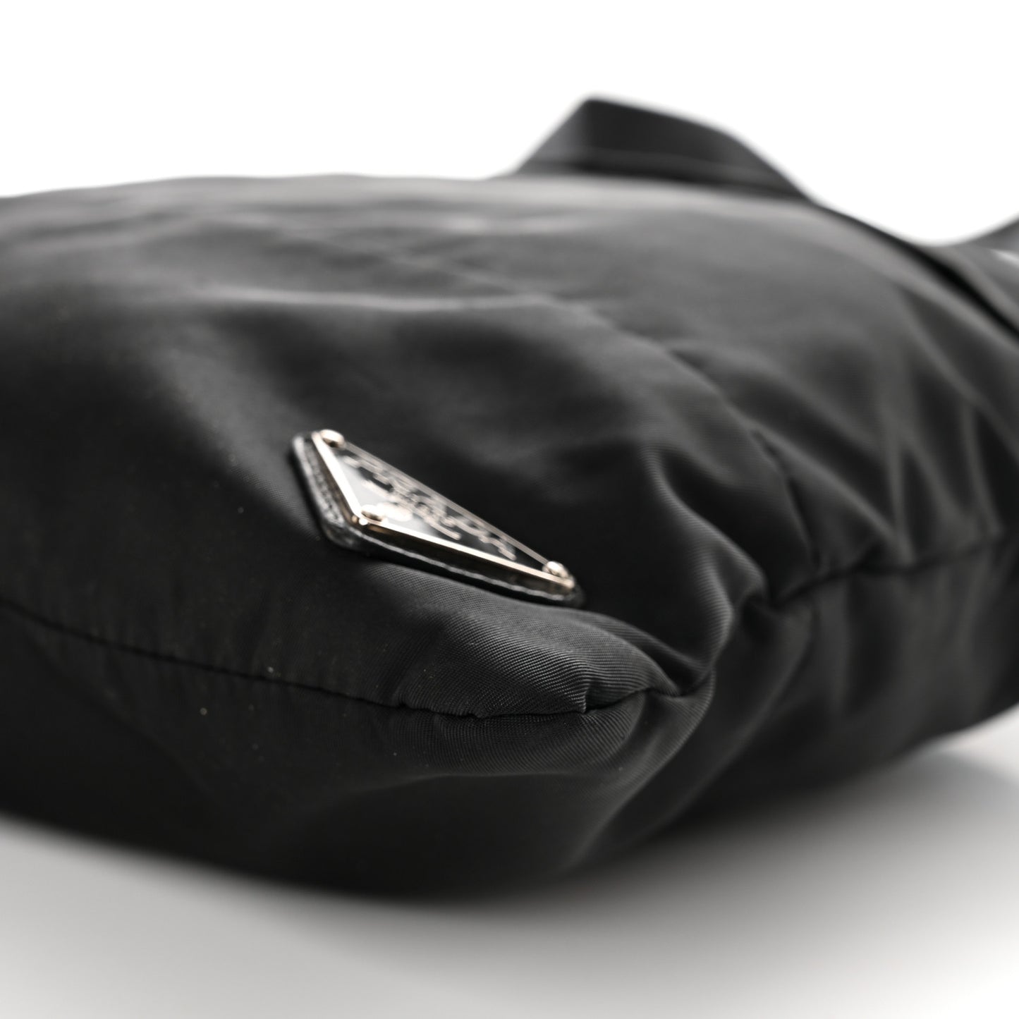 Tessuto Nylon Vela Messenger Bag Black