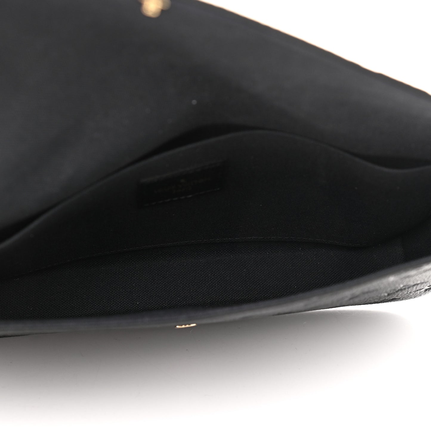 Empreinte Pochette Felicie Chain Wallet Black