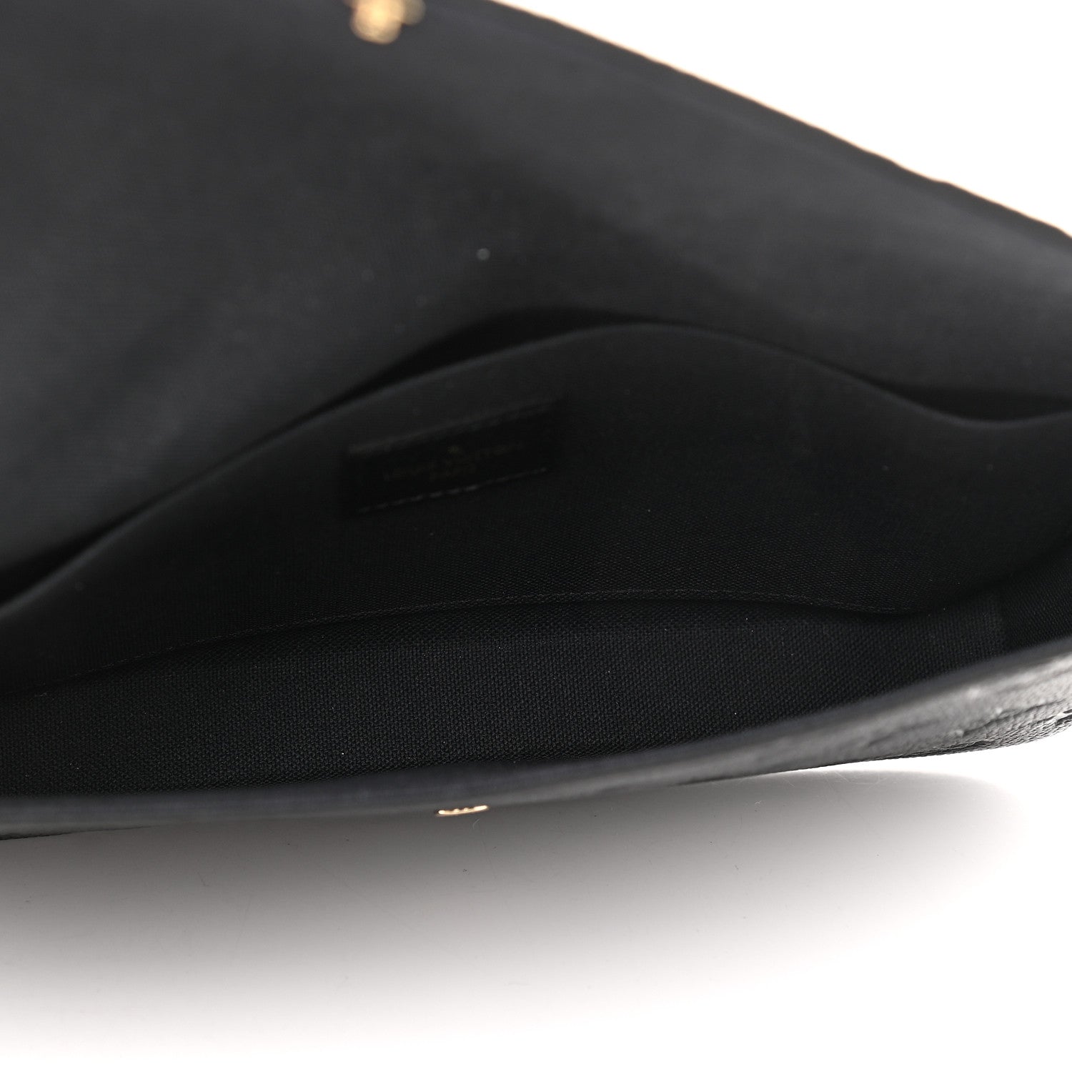 Louis Vuitton Empreinte Pochette Felicie Chain Wallet Black 6 of 10
