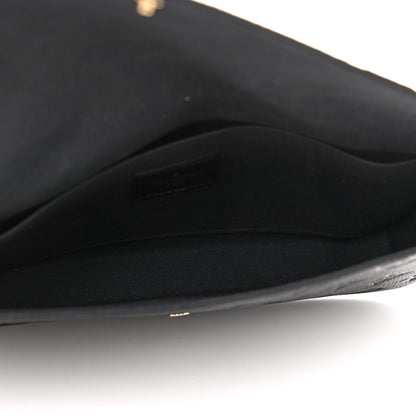 Louis Vuitton Empreinte Pochette Felicie Chain Wallet Black 6 of 10