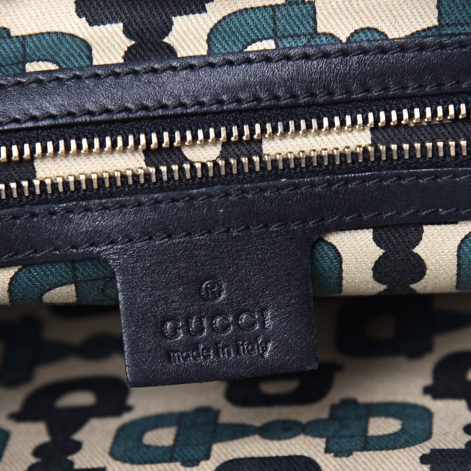 Gucci Guccissima Punch Hobo Black 5 of 14