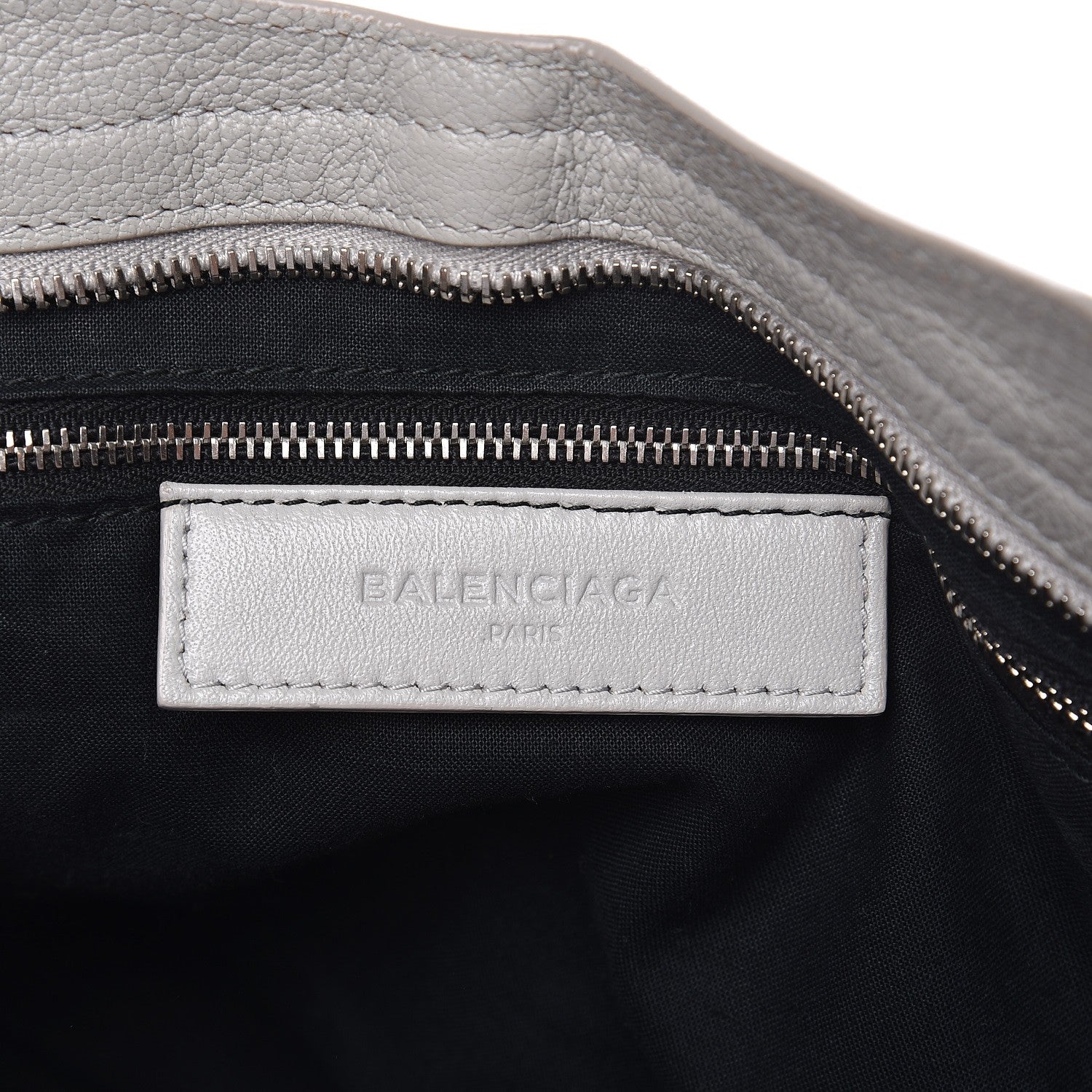 Balenciaga Chevre Gold Metallic Edge Hardware City Gris Glace 6 of 10
