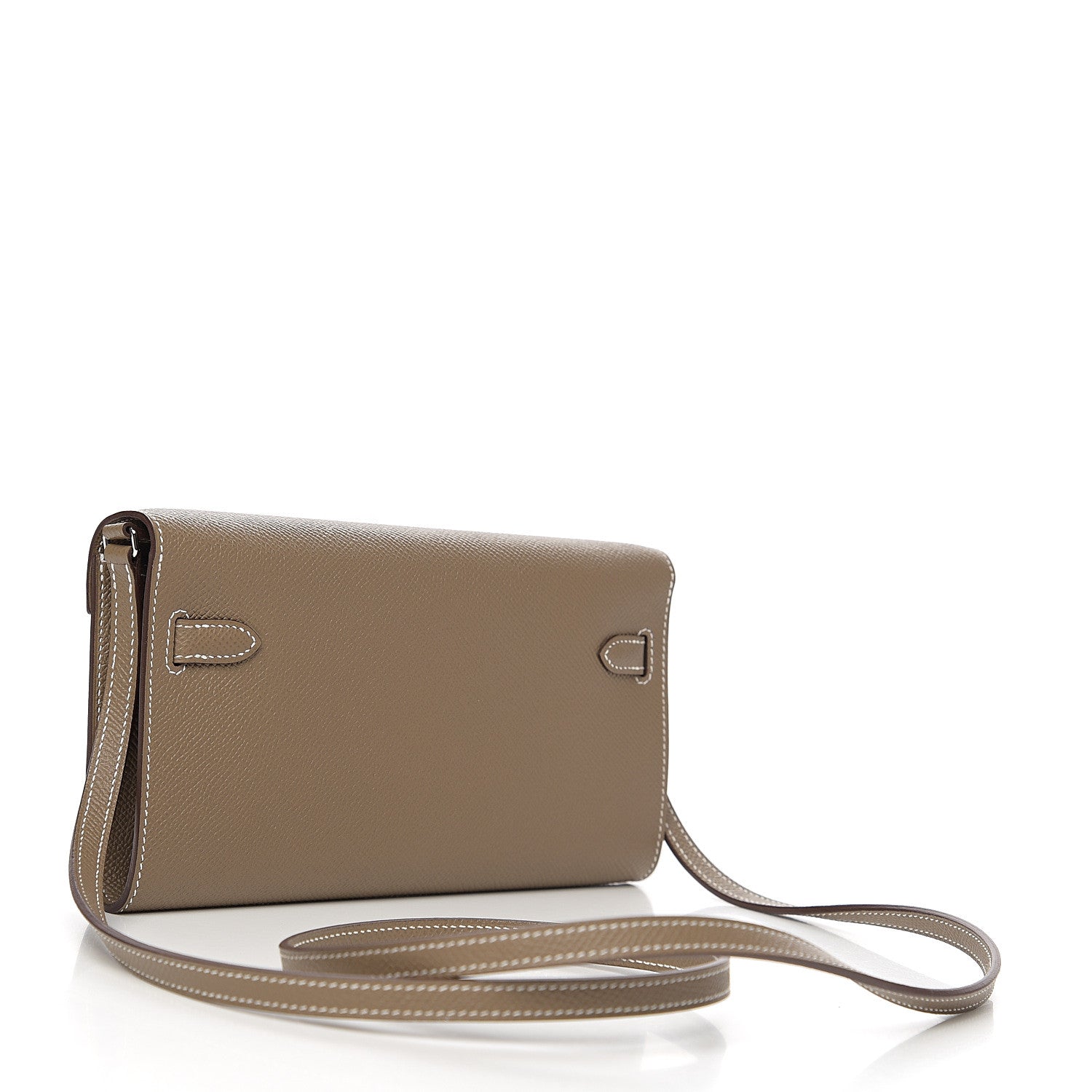 Hermes Epsom Kelly Wallet To Go Etoupe 2 of 8