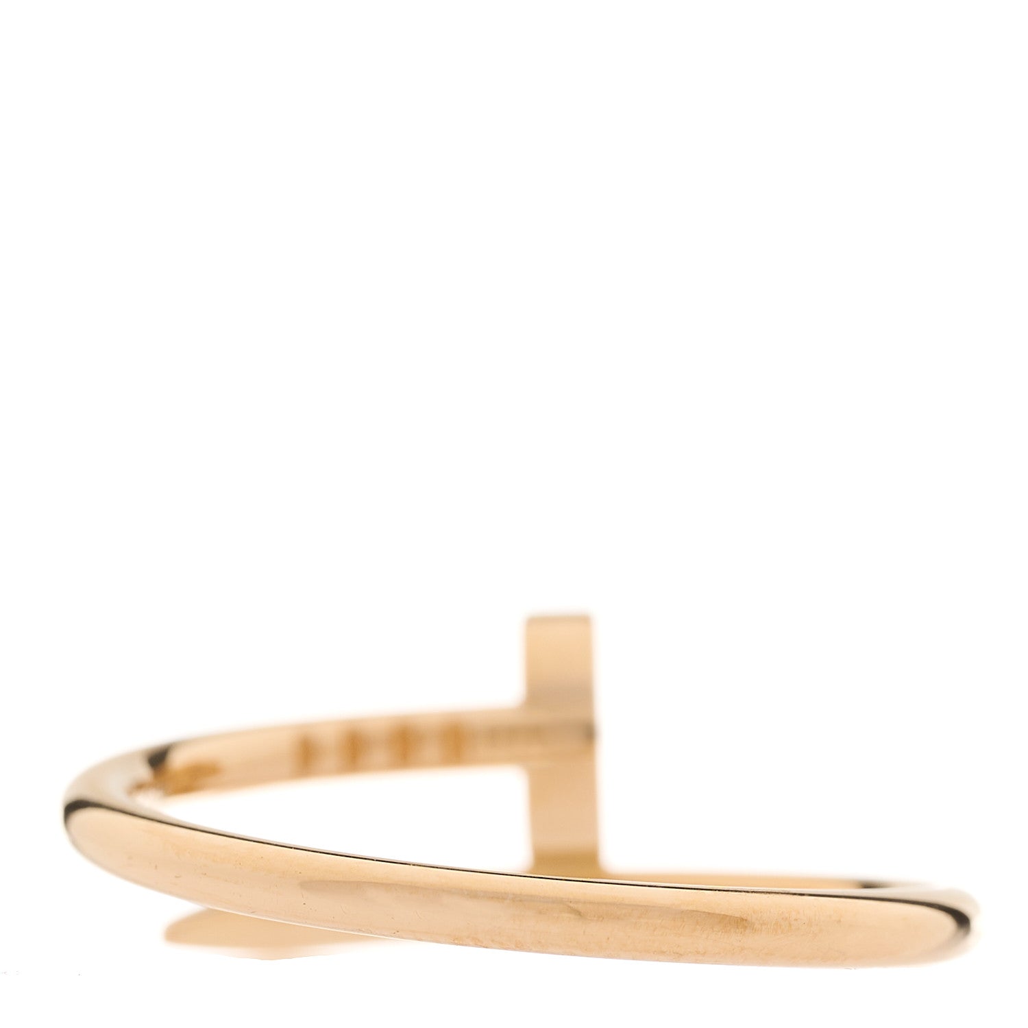 Cartier 18K Yellow Gold Small Juste Un Clou Ring 52 6 3 of 4