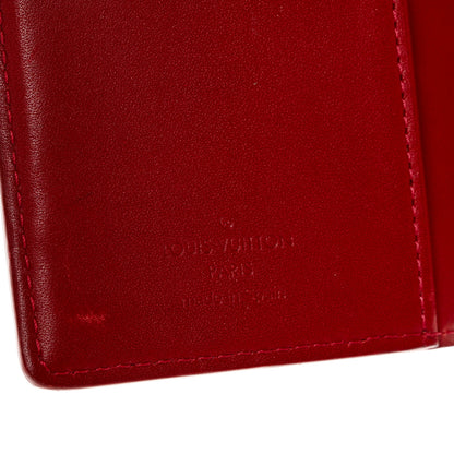 Louis Vuitton Vernis Small Ring Agenda Cover Pomme D'Amour 6 of 6