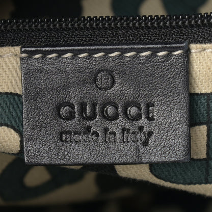 Gucci Guccissima Medium Abbey D Ring Hobo Black 6 of 12