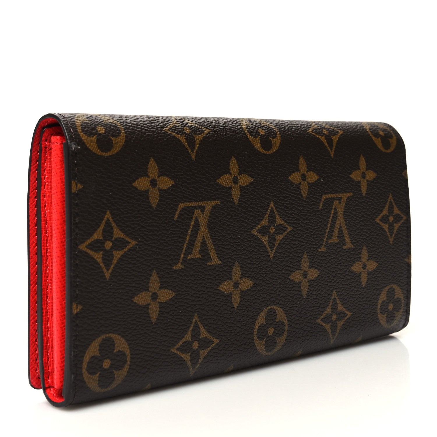 Louis Vuitton Monogram 2020 Christmas Animation Sarah Wallet Coquelicot 3 of 10