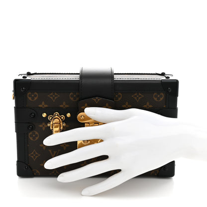 Louis Vuitton Monogram Petite Malle Black 2 of 11
