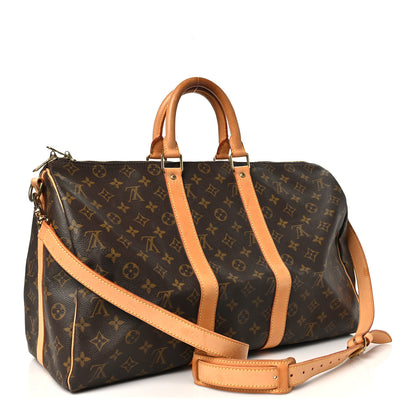 Louis Vuitton Monogram Keepall Bandouliere 45 2 of 9