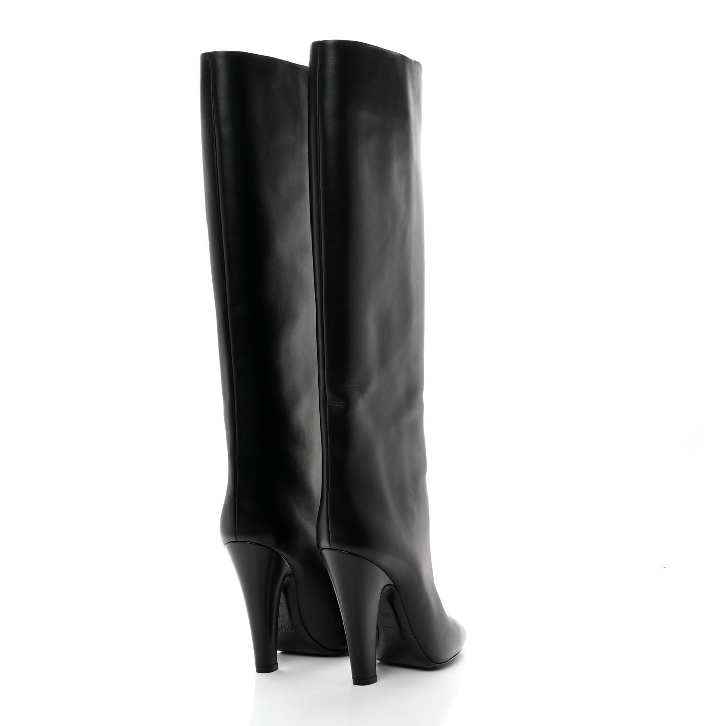 Vanity Softy Calfskin 68 Tube 110 Boots 39.5 Black