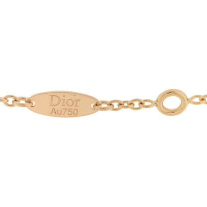 Christian Dior 18K Yellow Gold Diamond Mimirose Pendant Necklace 5 of 7