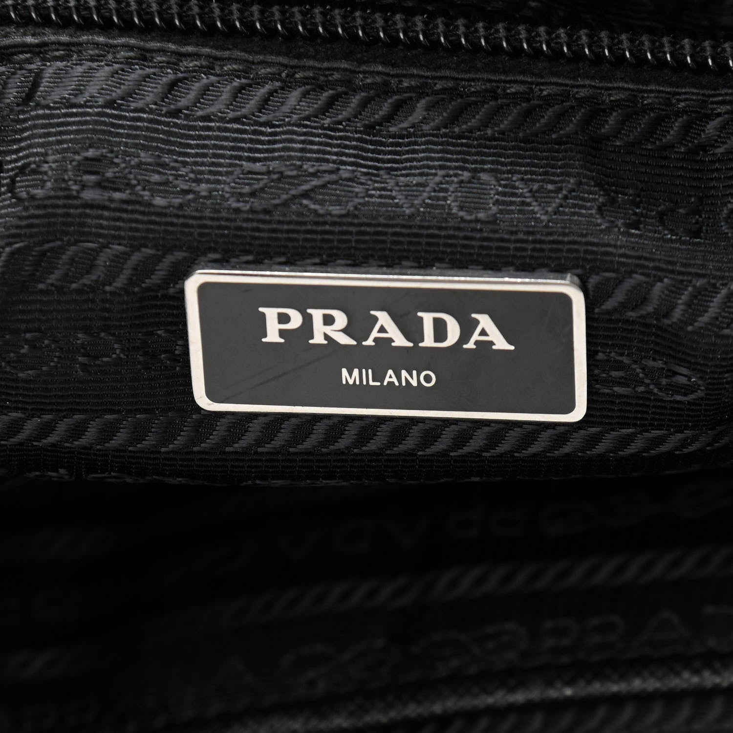 Prada Tessuto Nylon Tote Black 6 of 10