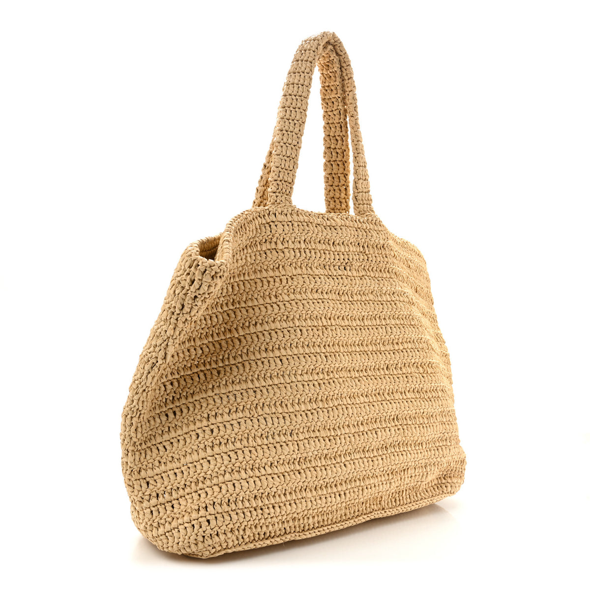 Raffia Rive Gauche Tote Natural