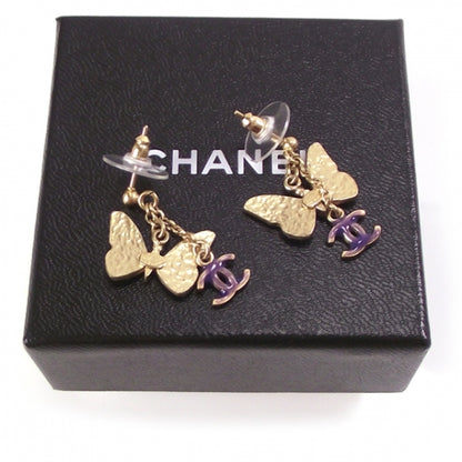 Chanel Butterfly Earrings 4 of 13