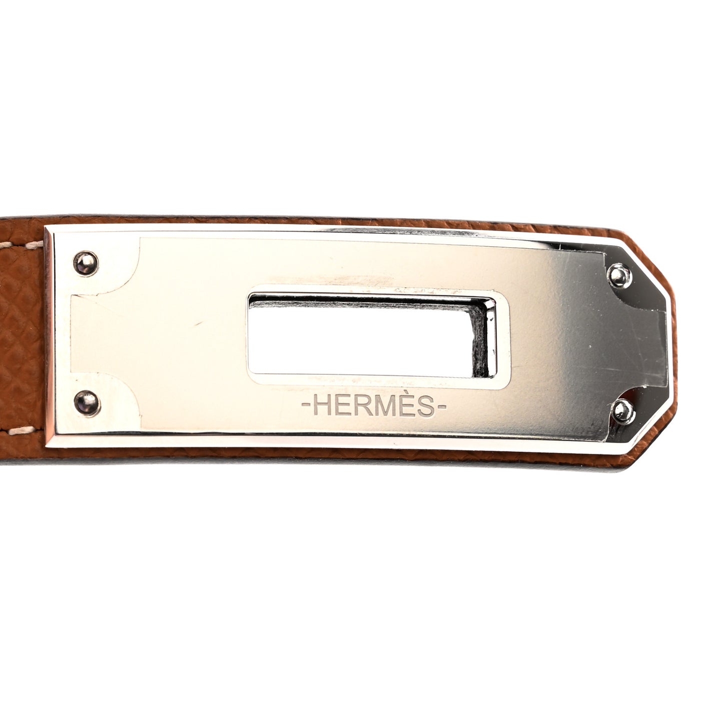 Epsom Kelly Pocket Belt Gold