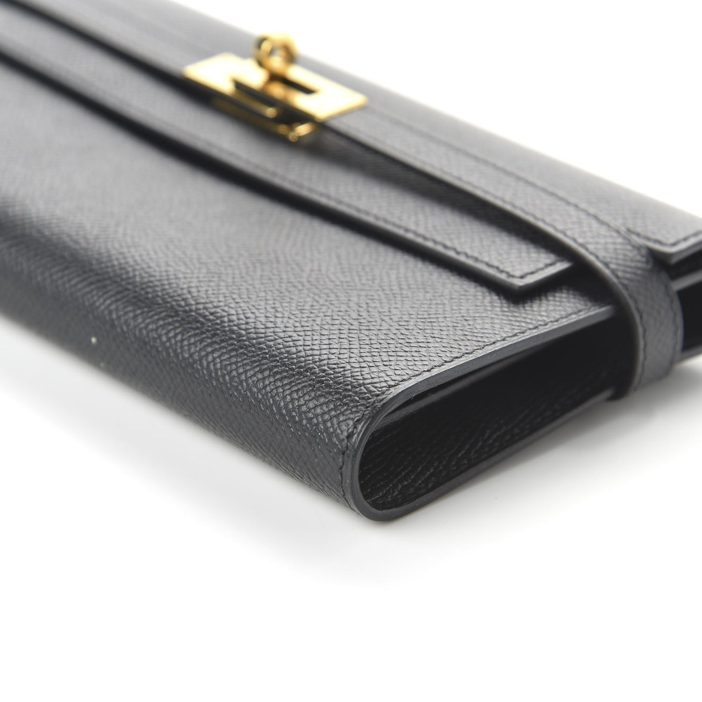 Epsom Kelly Longue Wallet Black