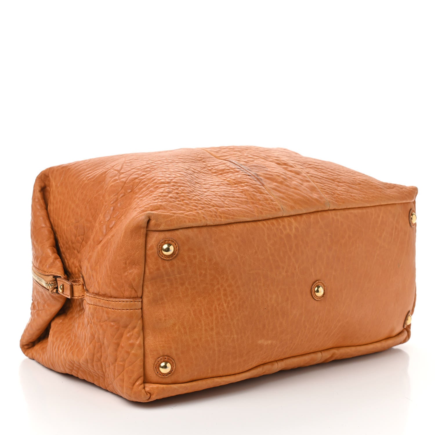 Saint Laurent Pebbled Lambskin Medium Easy Sac Tan 4 of 10