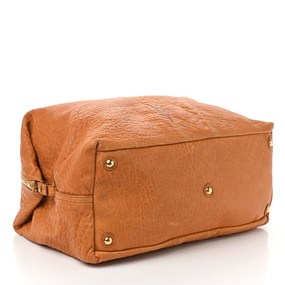 Saint Laurent Pebbled Lambskin Medium Easy Sac Tan 4 of 10