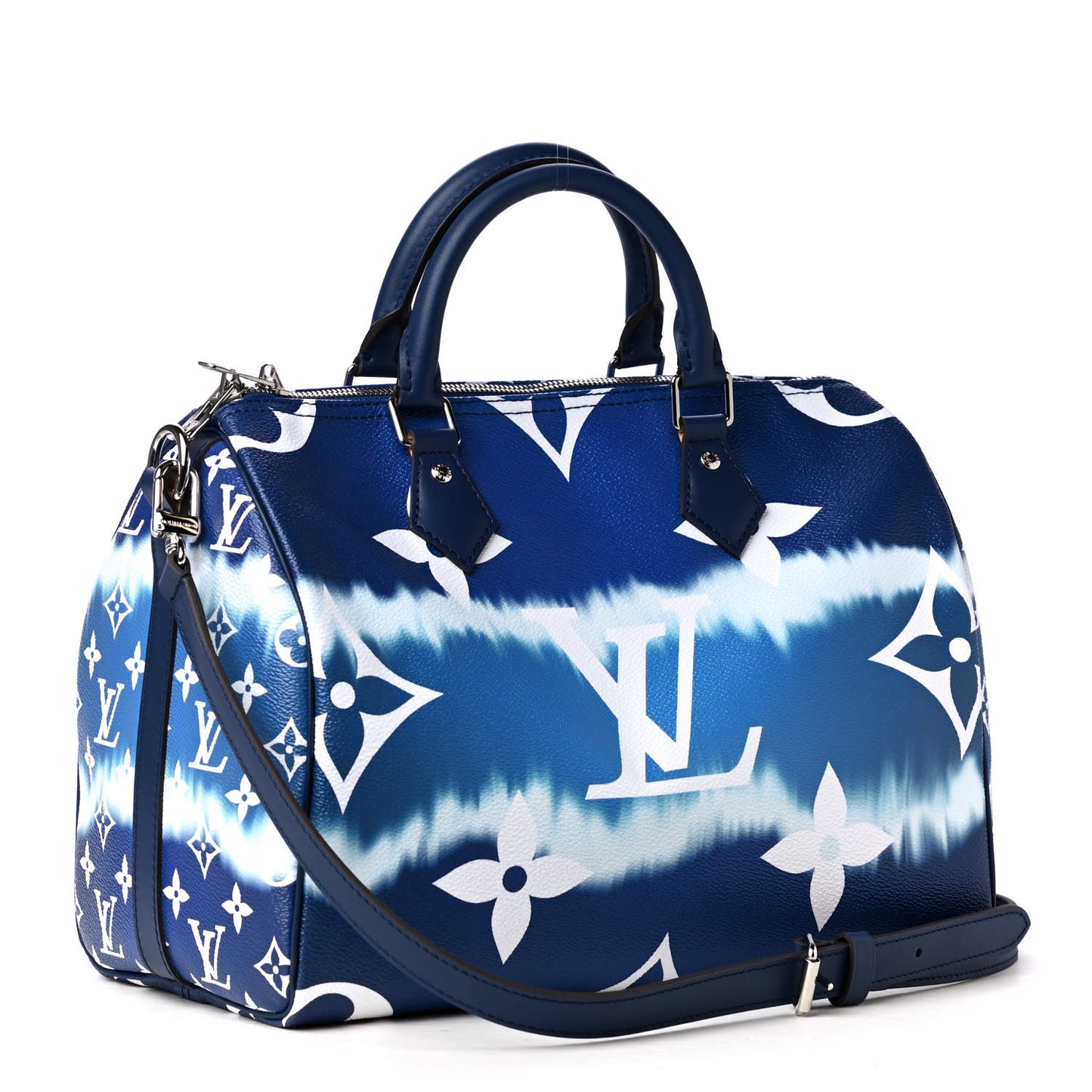 Monogram Escale Speedy Bandouliere 30 Blue