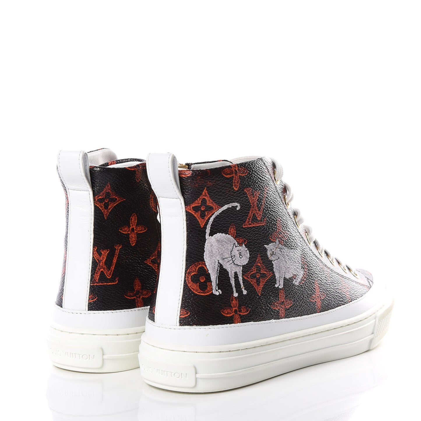 Catogram Stellar Sneaker Boots 37 Marron