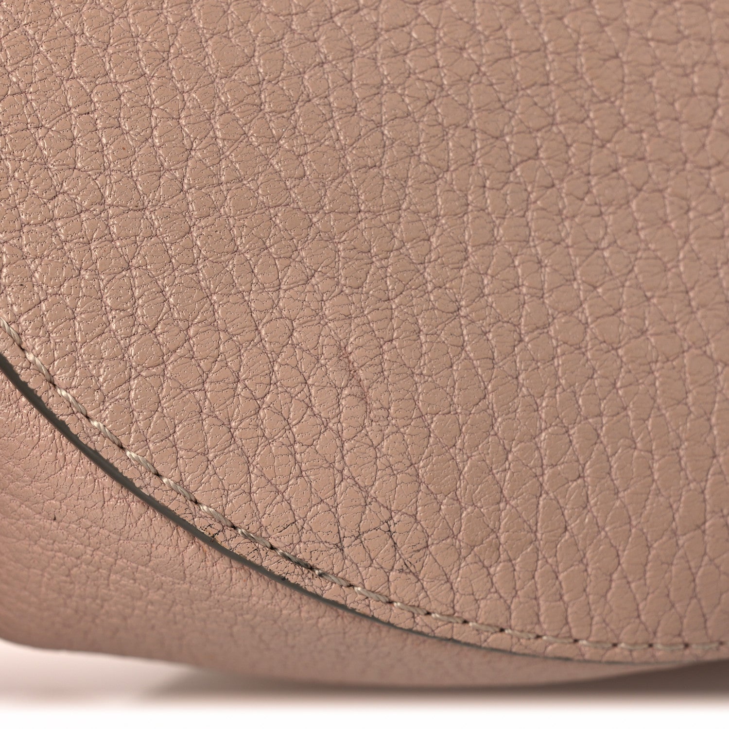Chloe Grained Lambskin Drew Shoulder Bag Cement Pink 14 of 15