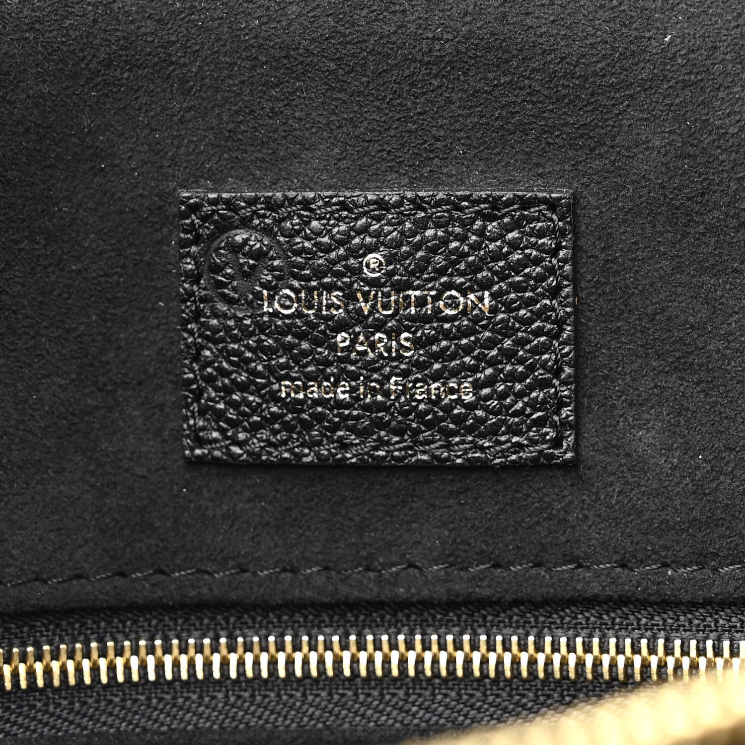 Louis Vuitton Empreinte Monogram Giant Grand Palais Black Beige 6 of 9