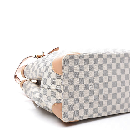 Louis Vuitton Damier Azur Hampstead MM 7 of 9