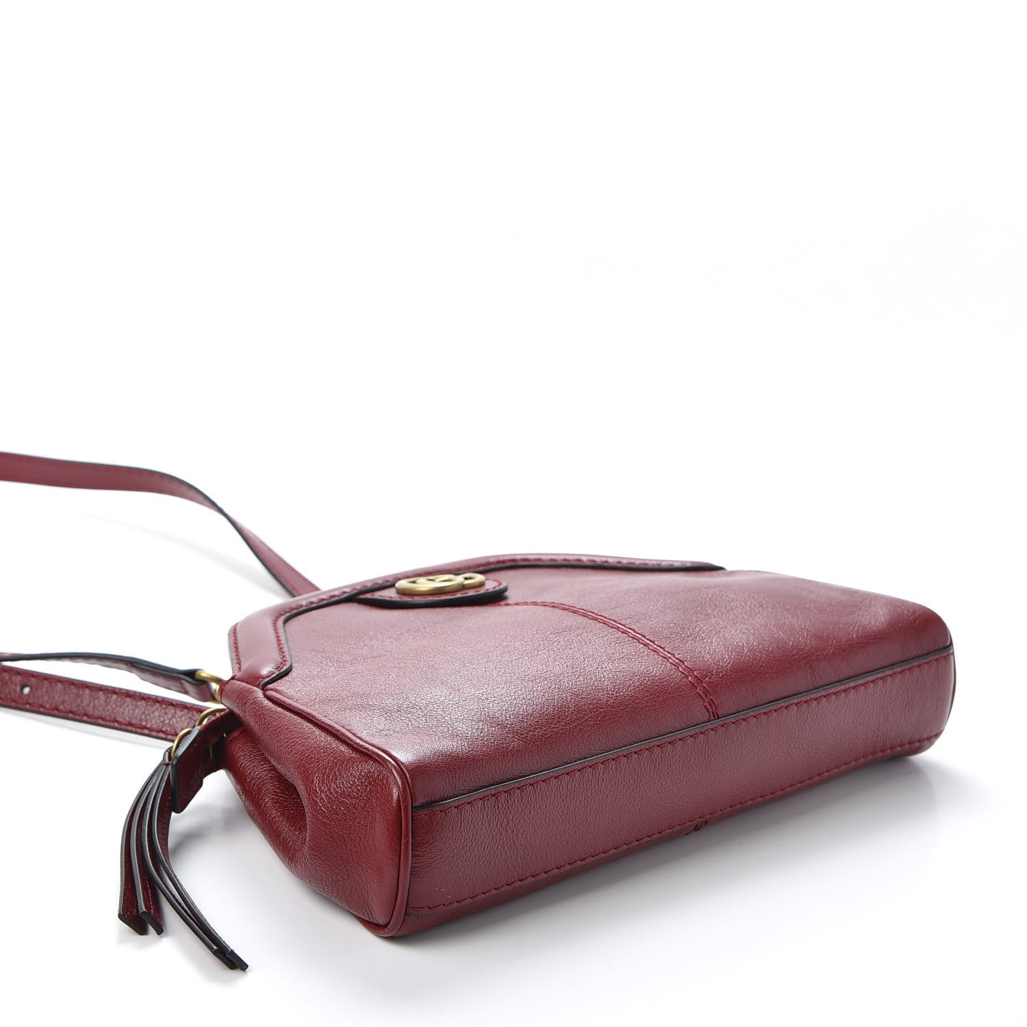 Gucci Piuma Lux Calfskin Small Re(Belle) Crossbody Bag Romantic Cerise 3 of 9