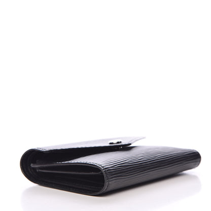 Louis Vuitton Epi Victorine Wallet Black 4 of 11