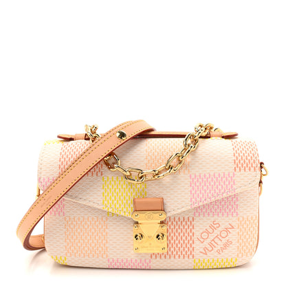 Louis Vuitton Damier Giant Pochette Metis East West Peach 1 of 11