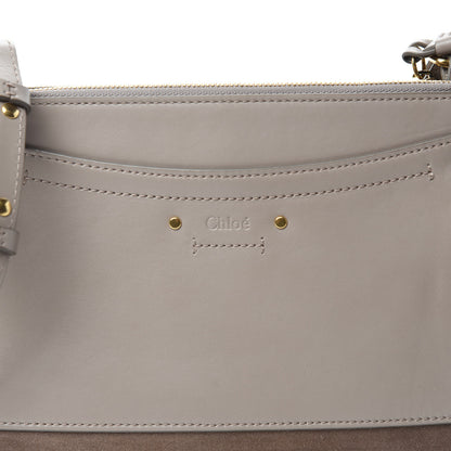 Chloe Calfskin Suede Mini Roy Bag Motty Grey 9 of 9