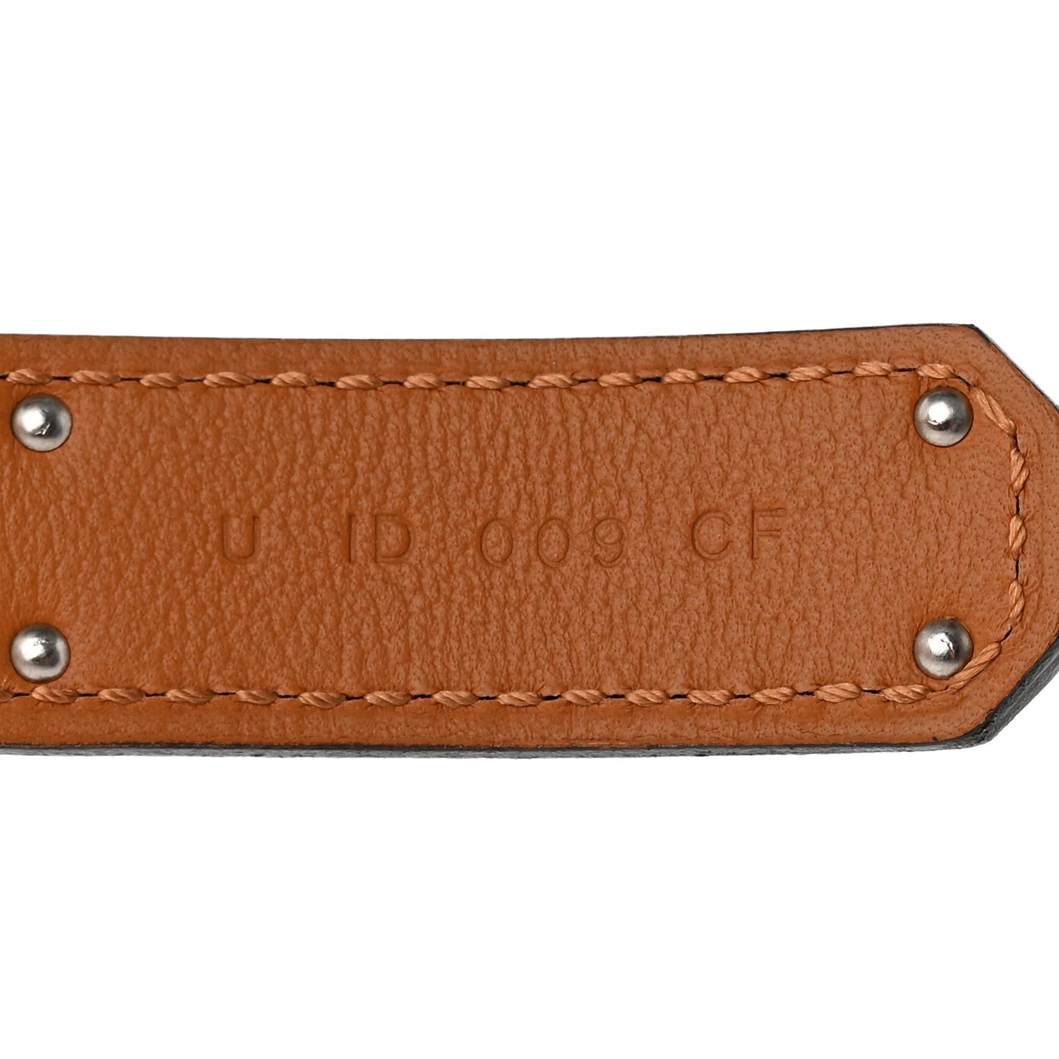 Hermes Epsom Kelly Belt White 4 of 4