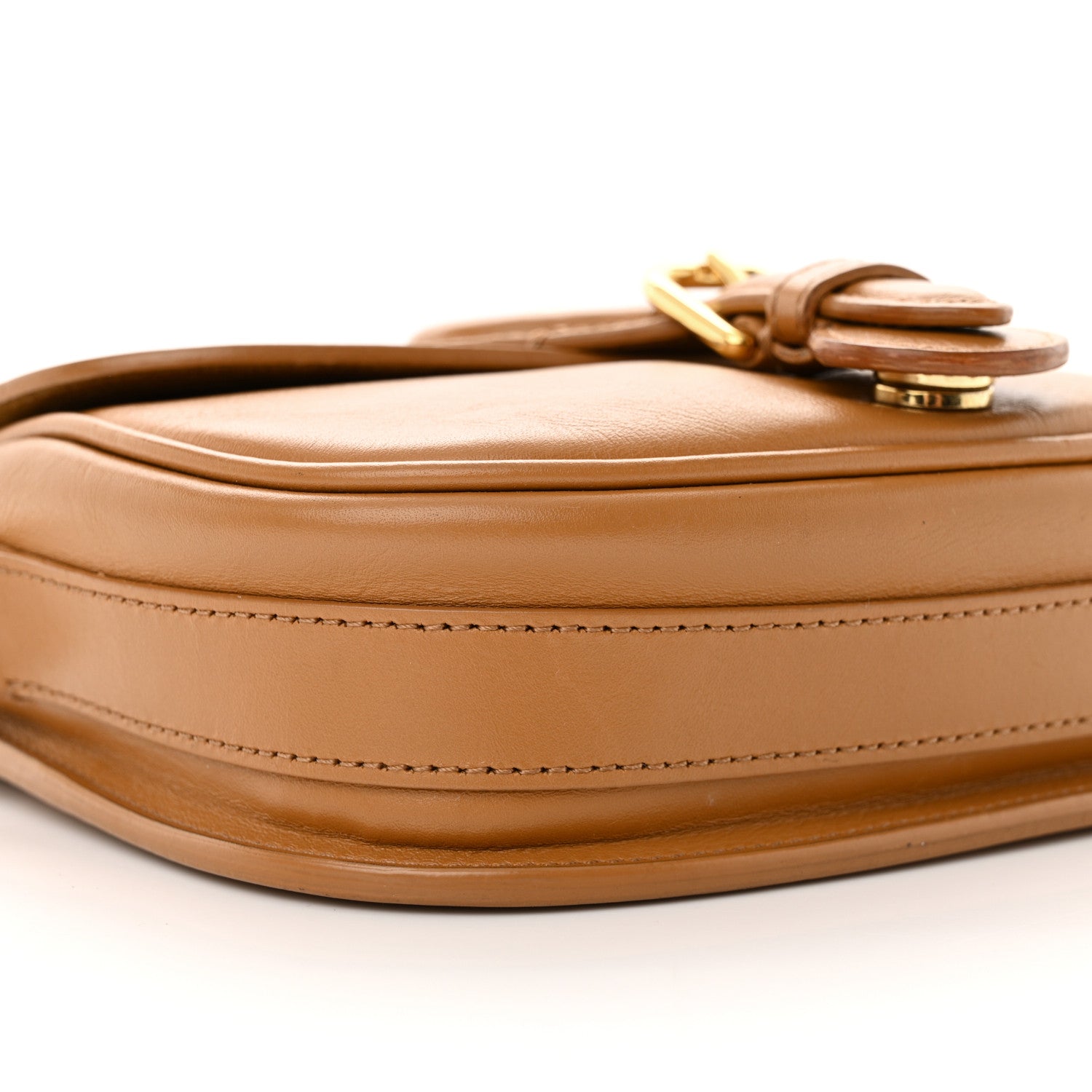 Christian Dior Box Calfskin Small Bobby Flap Camel 7 of 12
