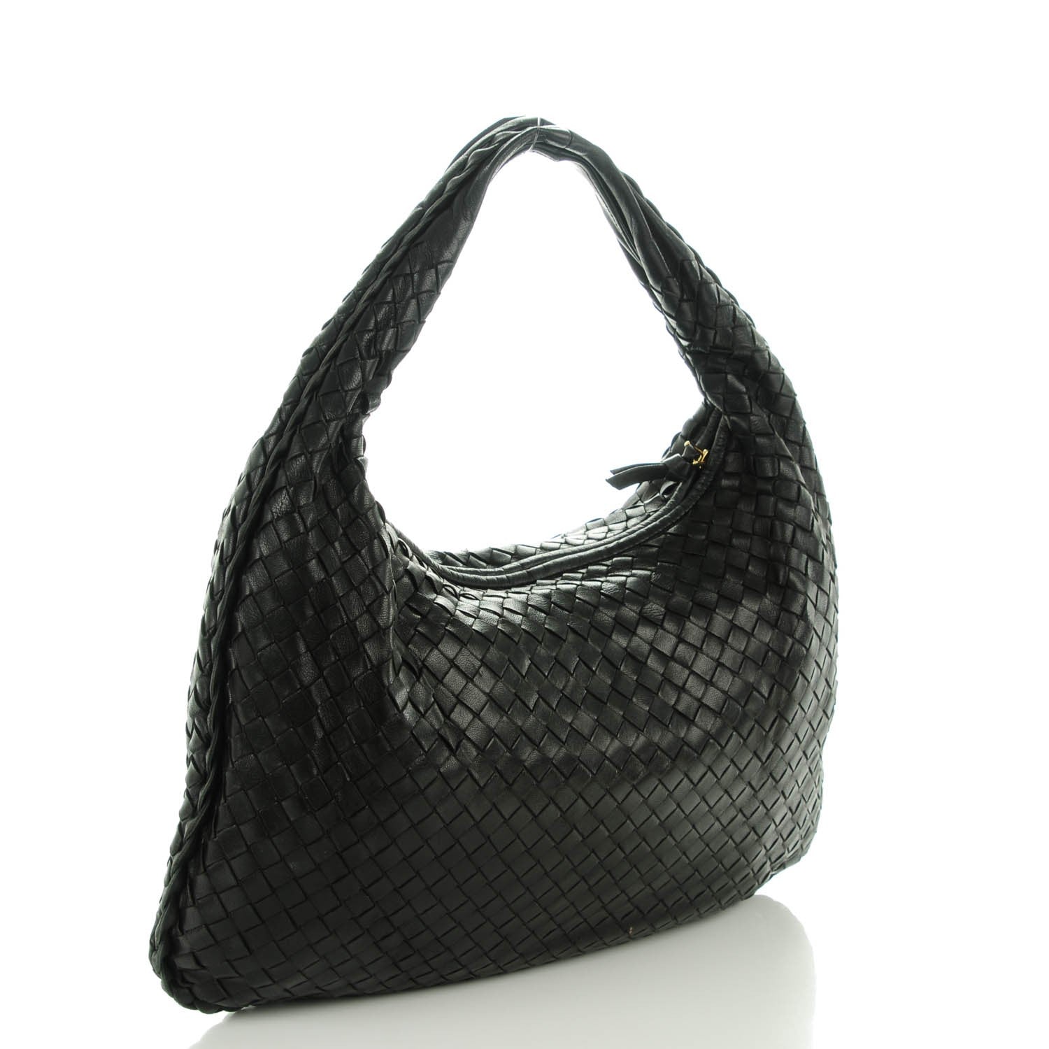 Bottega Veneta Nappa Intrecciato Large Veneta Hobo Nero Black 3 of 8