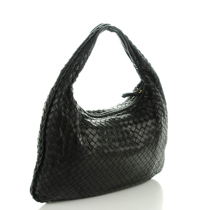 Bottega Veneta Nappa Intrecciato Large Veneta Hobo Nero Black 3 of 8