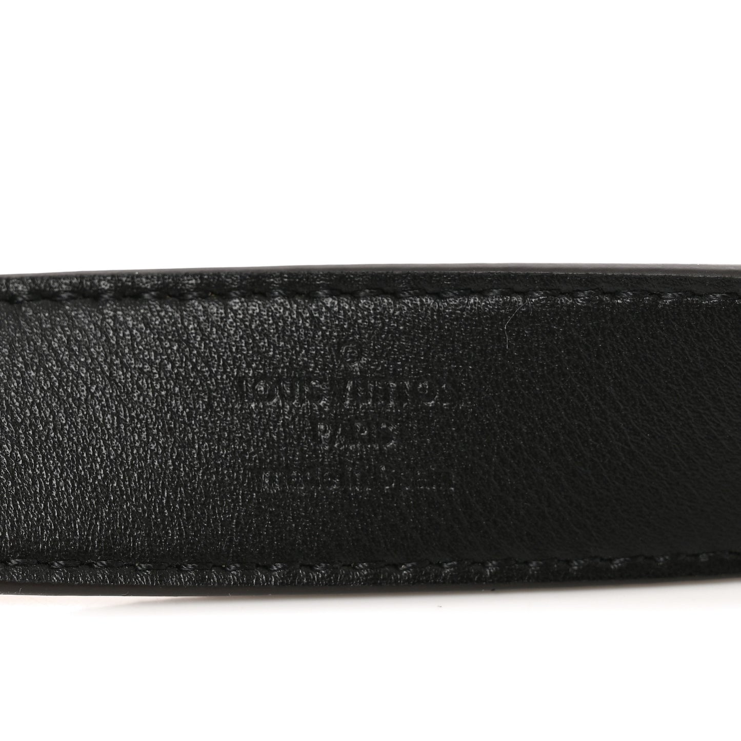 Reverse Monogram 35mm LV Initiales Reversible Belt 90 36 Black