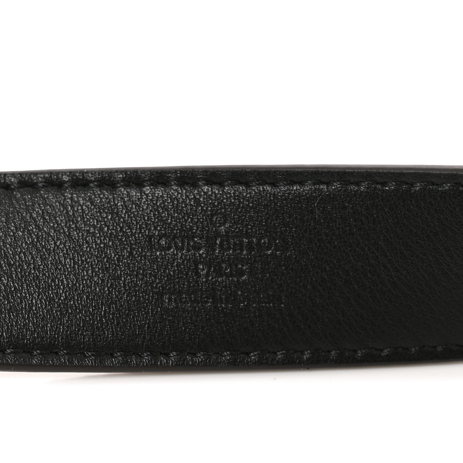 Louis Vuitton Reverse Monogram 35mm LV Initiales Reversible Belt 90 36 Black 3 of 6