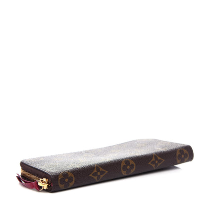 Louis Vuitton Monogram Clemence Wallet Fuchsia 4 of 7
