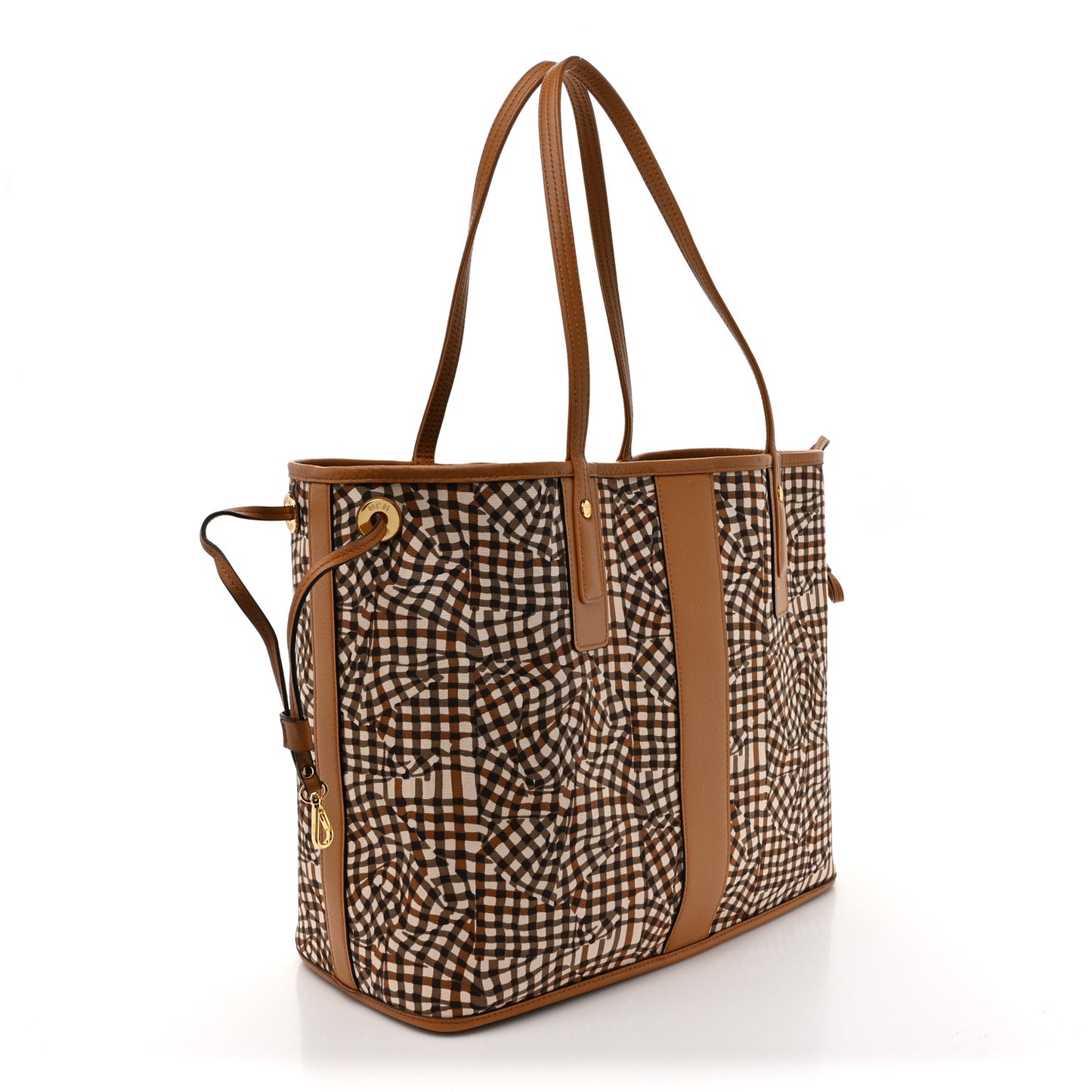 Visetos Medium Liz Reversible Shopper Tote Cognac