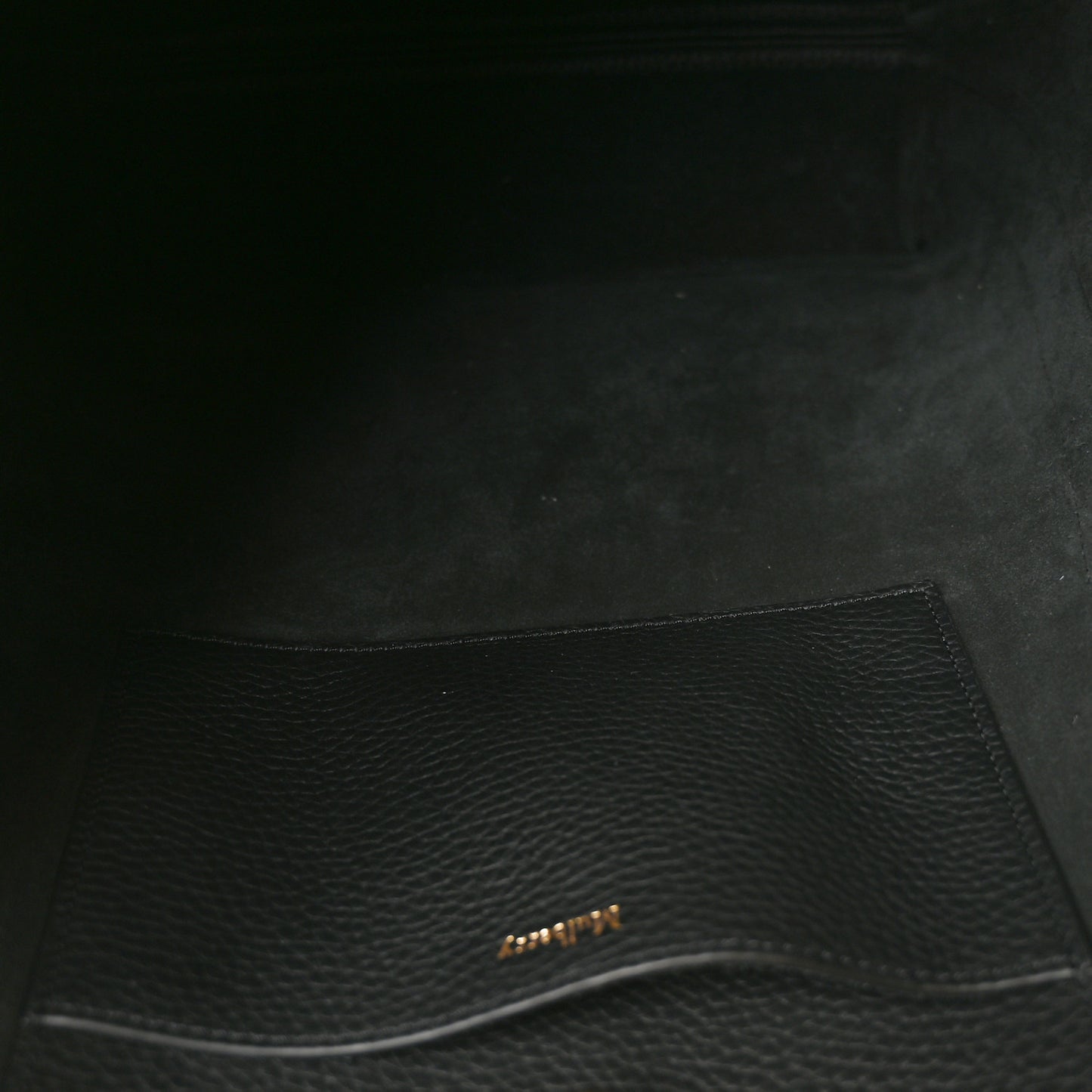 Heavy Grain Bayswater North South Tote Black