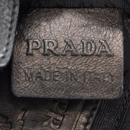 Prada Nappa Fringe Small Bag Nero Black 9 of 10