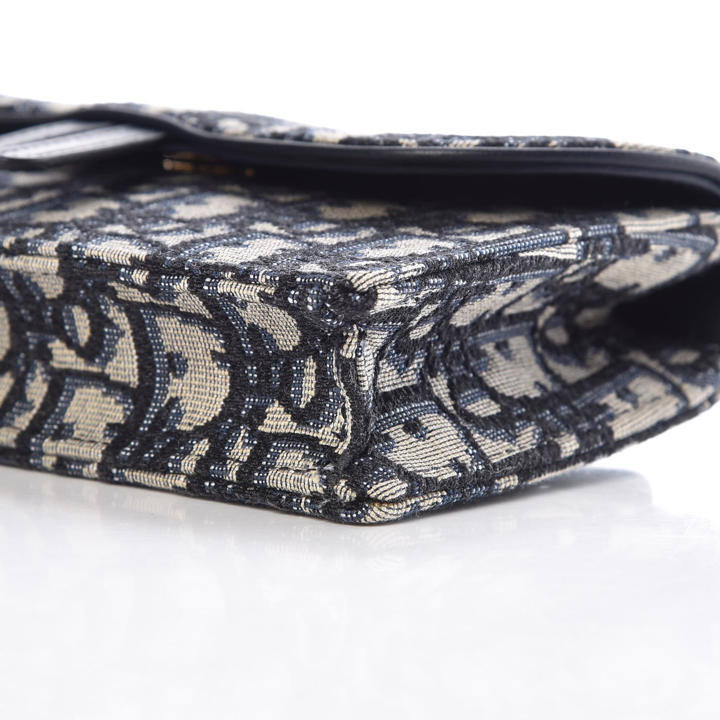 Oblique Saddle Belt Bag Blue
