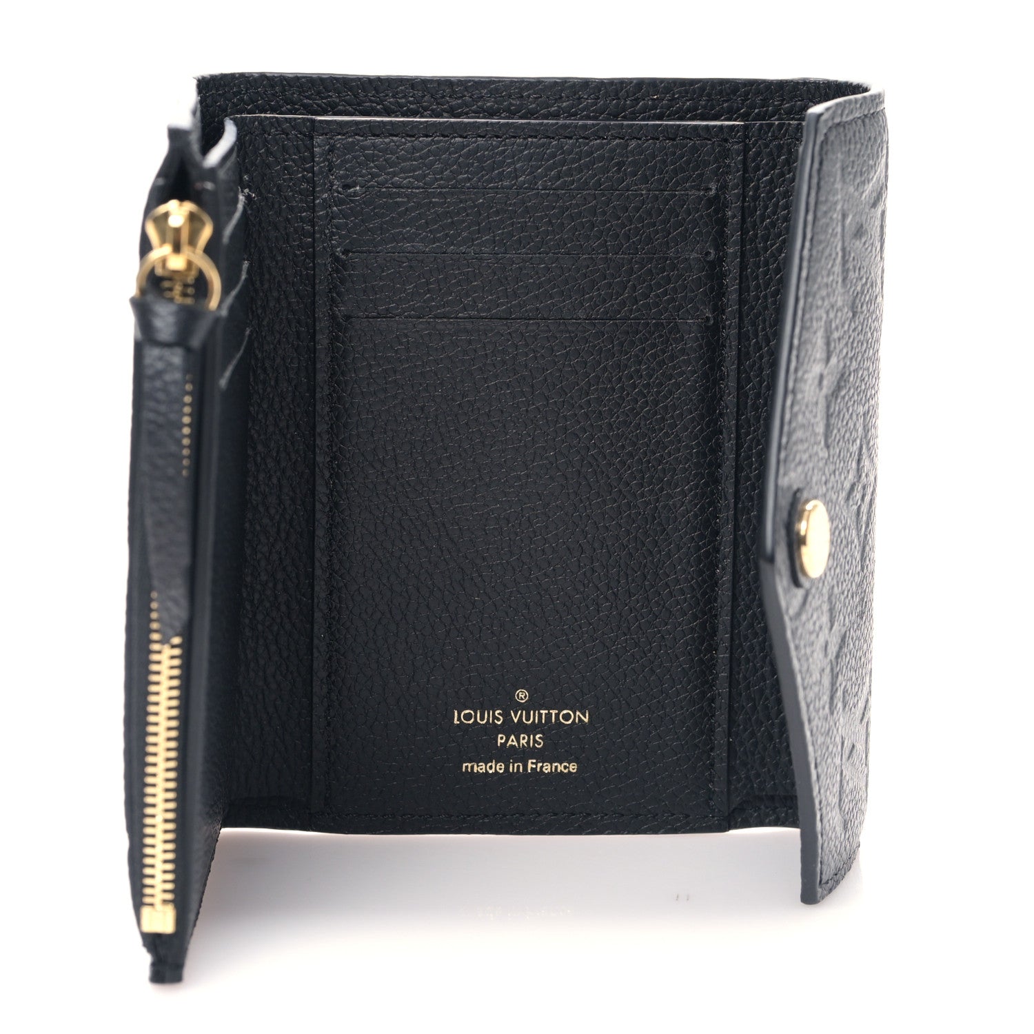 Louis Vuitton Empreinte Victorine Wallet Black 5 of 9