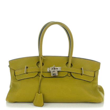 Hermes Taurillon Clemence JPG Birkin 42 Chartreuse 1 of 35