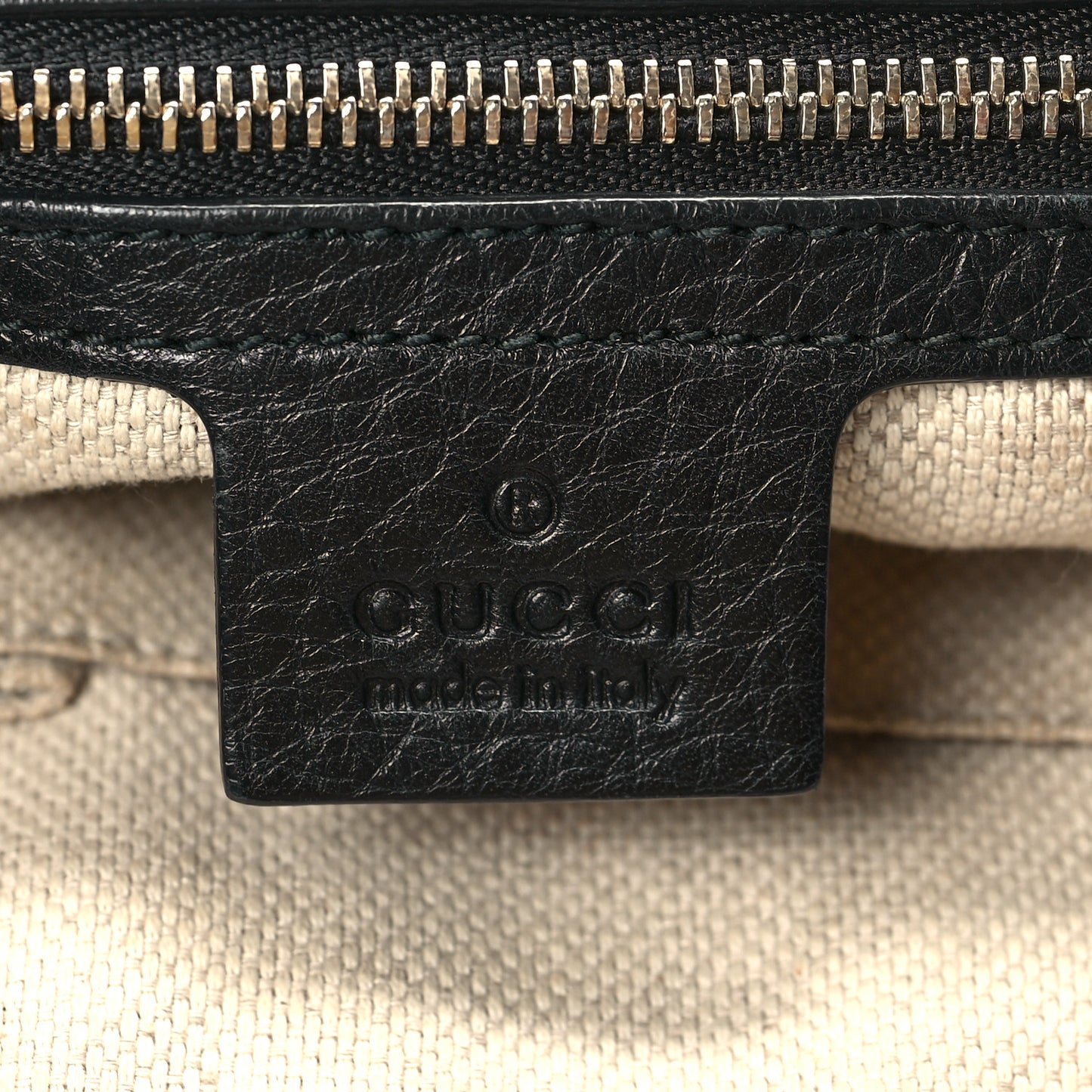 Pebbled Calfskin Medium Soho Chain Shoulder Bag Black
