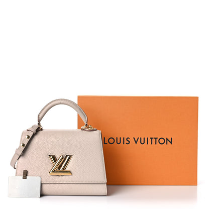 Louis Vuitton Taurillon Twist One Handle PM Greige 11 of 11