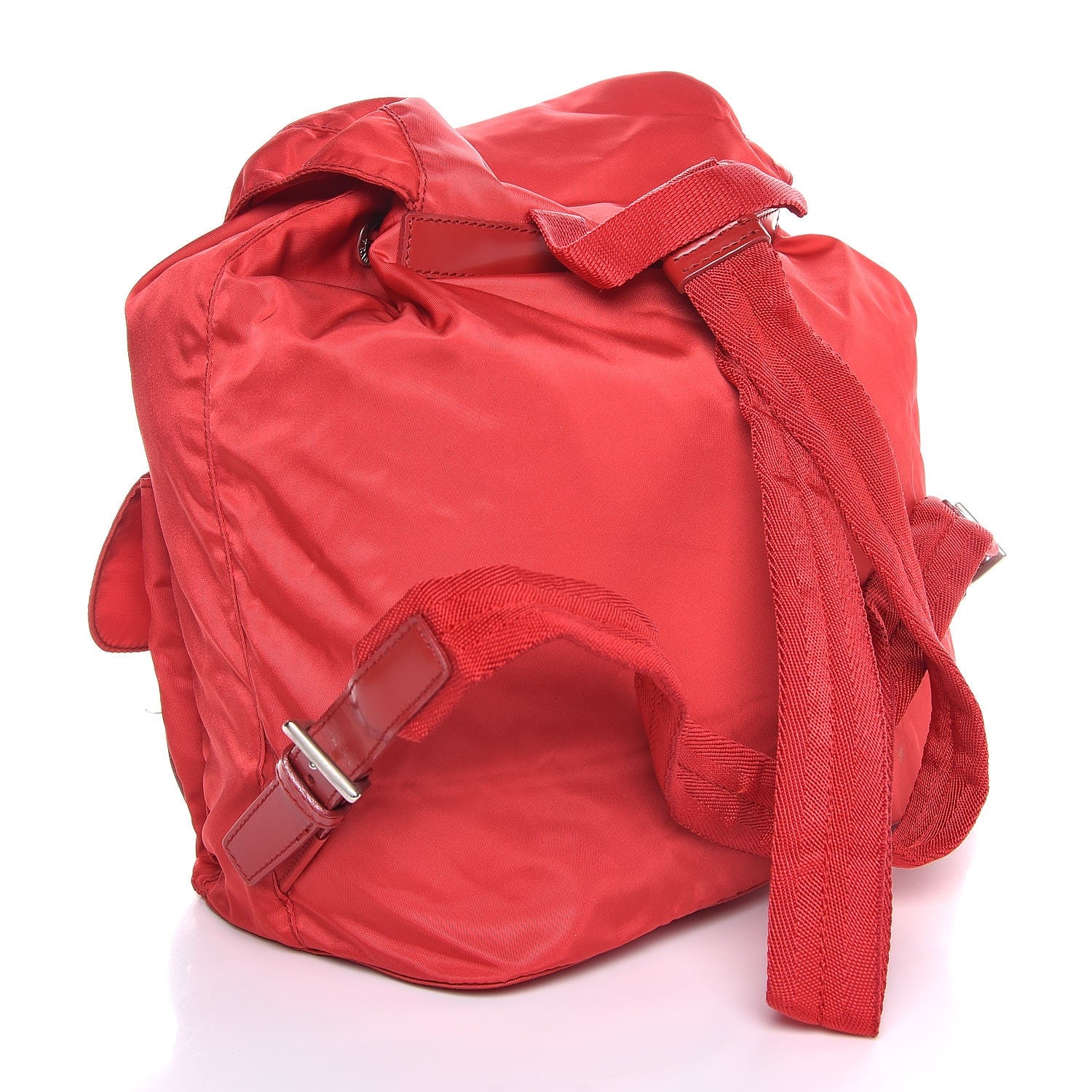 Prada Nylon Vela Medium Backpack Rosso 3 of 13