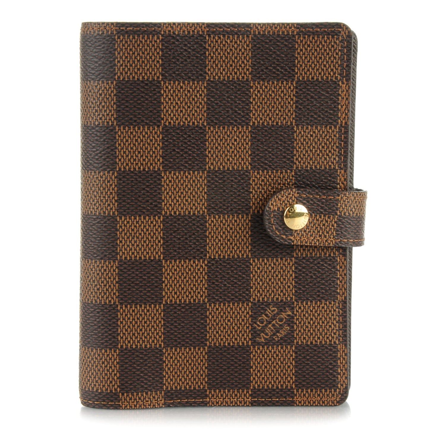 Damier Ebene Small Ring Agenda Cover
